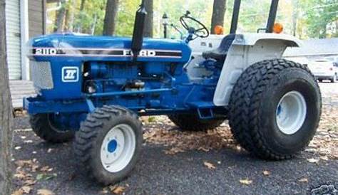 ford 2110 tractor specs