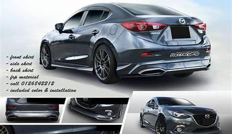 Mazda3 Sedan Custom Bodykit – Rexxstyling Auto Creation
