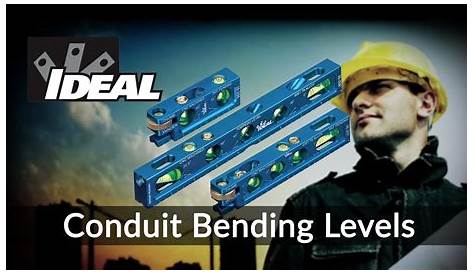 IDEAL Conduit Bending Levels - YouTube