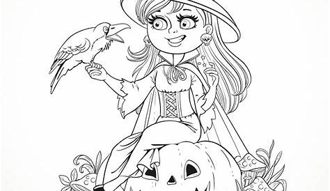 Halloween - Free printable Coloring pages for kids