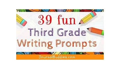 third grade journal prompts