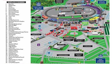 richmond international raceway seating chart