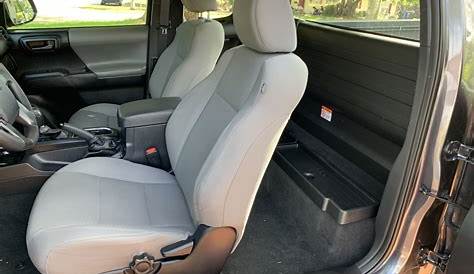 2017 toyota tacoma access cab back seat