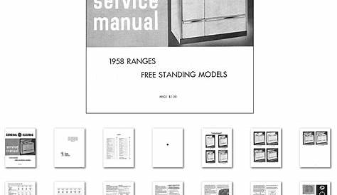 Kitchen Range Library-1958 General Electric Range-Oven Service Manual