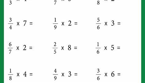 10++ Multiplying Fractions Worksheets Pdf – Worksheets Decoomo
