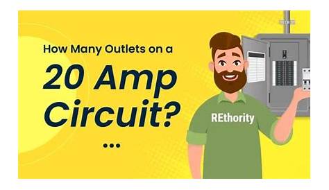 20 amp circuit wiring