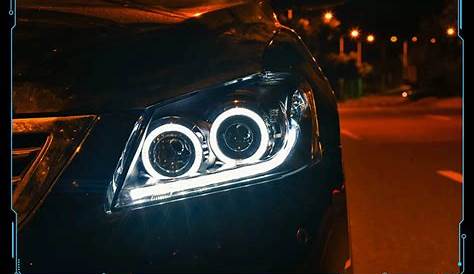 AKD tuning cars Headlight For Toyota Camry 2009 2011 Headlights LED DRL