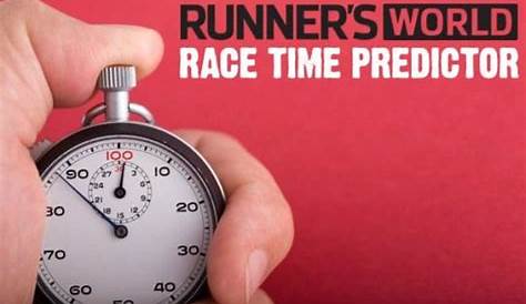 RW Race Time Predictor | predict your race result - just enter a recent