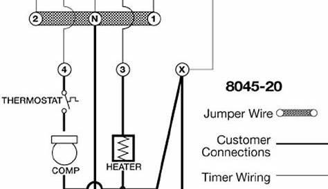 Paragon Defrost Timer 8141-20 Wiring Diagram