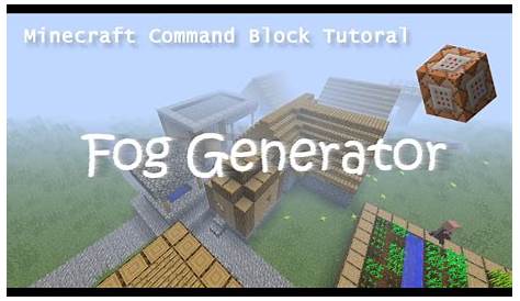 Minecraft Fog Generator - Command Block Tutorial - YouTube