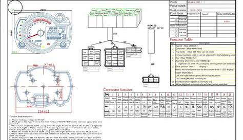 tachometer wiring diagram for motorcycle