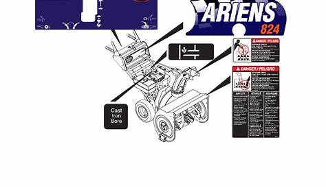 Ariens Snow Blower 932101 - 824 User's Manual | Page 5 - Free PDF Download (25 Pages)