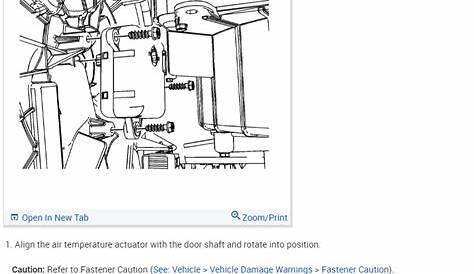 Blend Door Actuator Calibration: Does the Actuator Need