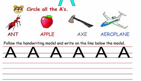 Kindergarten Worksheets - Free Teaching Resources and Lesson Plans