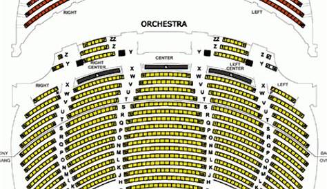 seating chart for tennessee theater