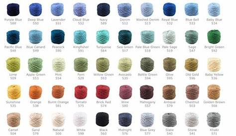 yarn art jeans color chart