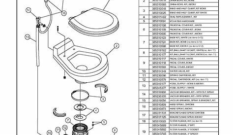 Dometic 300 Rv Toilet Parts Diagram - Heat exchanger spare parts