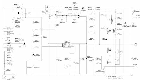 philips tv power supply circuit diagram