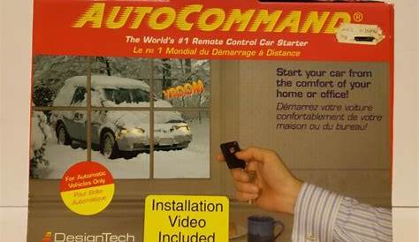 Auto Command Remote Control Car Starter Model 20023 for sale online | eBay