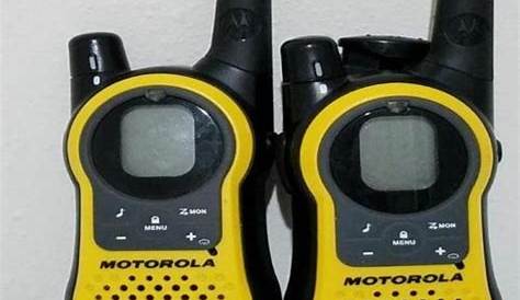 motorola walkie talkies manual