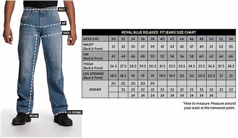 gap jeans size chart