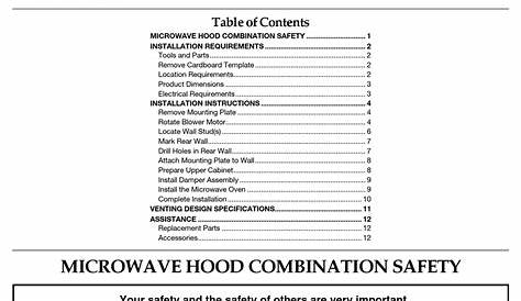 KITCHENAID KHMS1850SBL1 INSTALLATION INSTRUCTIONS MANUAL Pdf Download