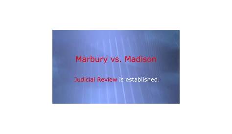 marbury vs madison worksheet answers