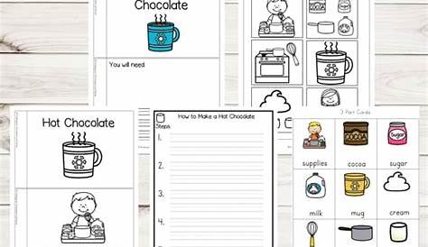 FREE How to Make Hot Chocolate Sequencing Worksheets with Pictures
