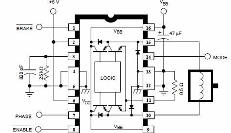 DC Servo Motor Controller Circuit Diagram