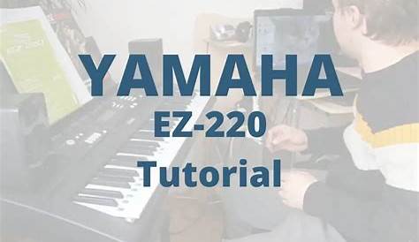 yamaha ez220 manual