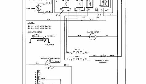 frigidaire range wiring diagrams