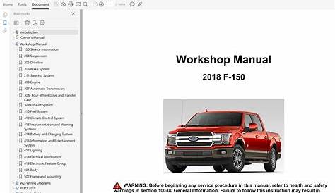 2002 Ford F 150 Workshop Manual Torrent Pdf - Ford F 150 2011 2012 2013