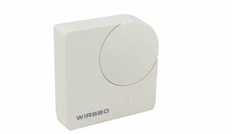 wirsbo thermostat manual