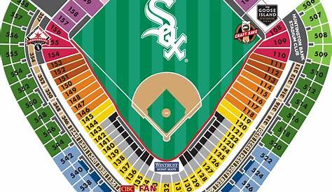 Seat Map | Guaranteed Rate Field | Chicago White Sox