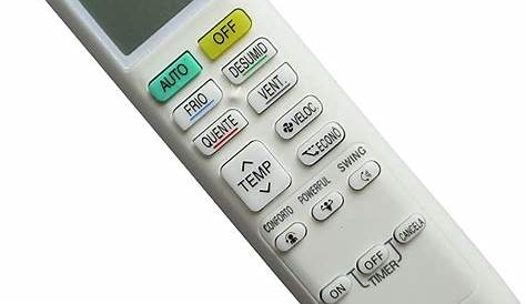 arc480a9 daikin remote control manual