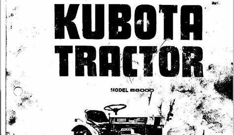 Kubota B2150 Owners Manual - mommylawyer