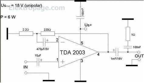 2003 amplifier circuit diagram