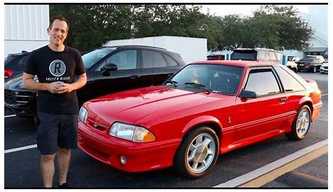 Why is the 1993 Ford Mustang SVT Cobra the Fox Body to buy? - YouTube