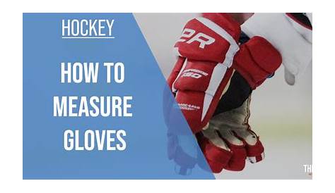 hockey glove sizing chart