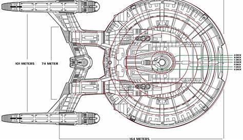 enterprise schematics 1701 d
