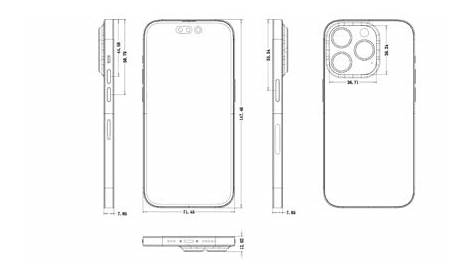 iPhone 14 Pro schematics reveal larger camera bump, new notch, and