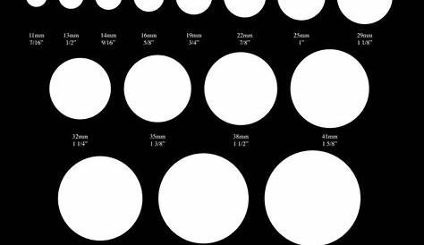 ear gauge chart actual size - Google Search | Piercing chart, Ear