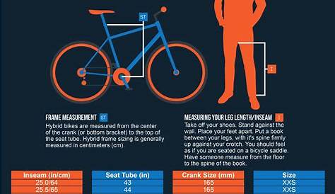 Bike Size Chart 2022 [BMX, City, Hybrid, Mountain, Road, Kids]