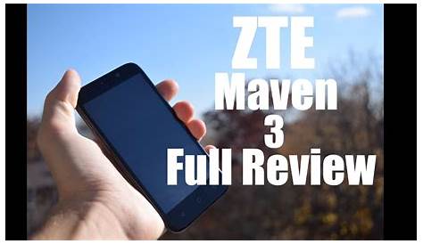 ZTE Maven 3 Full Review - YouTube