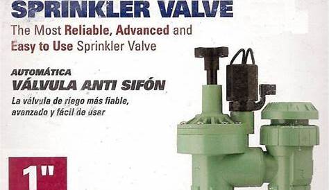 Orbit 1" Anti-Siphon Automatic Sprinkler Valve 57624