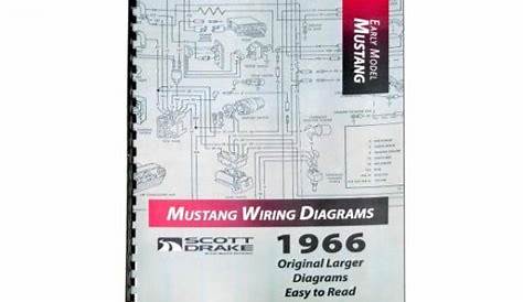 1966 Mustang Wiring Diagram Manual (Large Format)