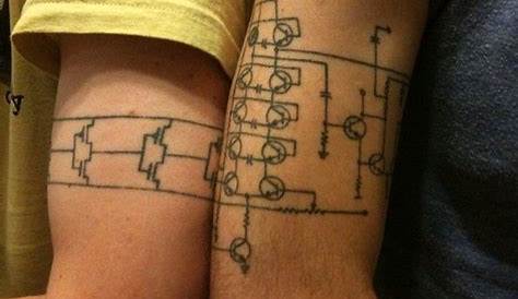 circuit diagram tattoo