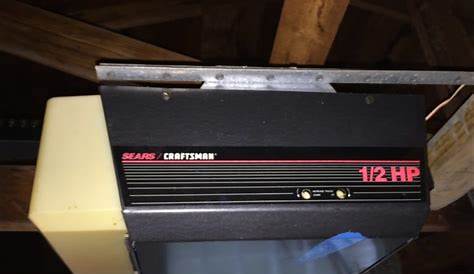 Craftsman Garage Door Openers Manual