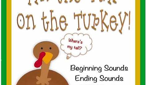 pin the tail on the turkey printable