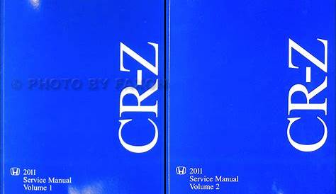 2011 honda crz manual